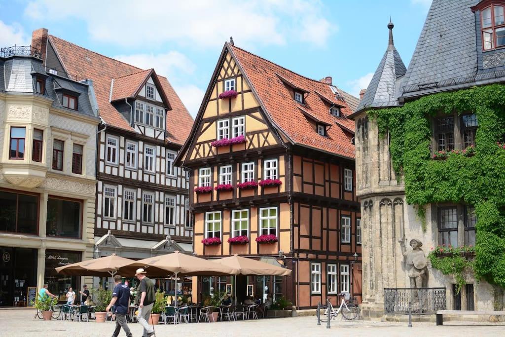 Schoene Ferienwohnung Mit Zwei Schlafzimmern Quedlinburg Luaran gambar