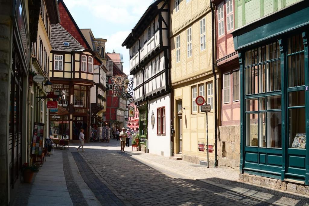 Schoene Ferienwohnung Mit Zwei Schlafzimmern Quedlinburg Luaran gambar