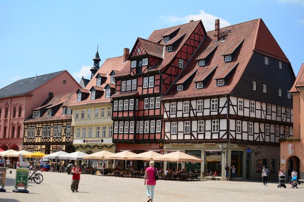 Schoene Ferienwohnung Mit Zwei Schlafzimmern Quedlinburg Luaran gambar