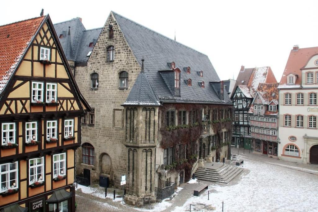 Schoene Ferienwohnung Mit Zwei Schlafzimmern Quedlinburg Luaran gambar