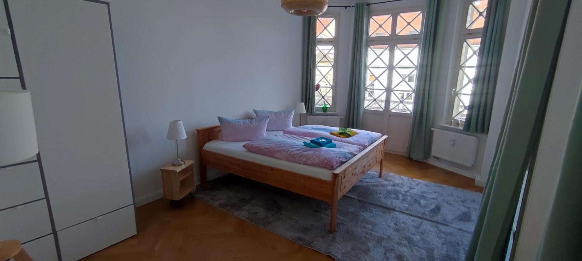 Schoene Ferienwohnung Mit Zwei Schlafzimmern Quedlinburg Luaran gambar
